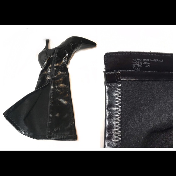 Etienne Aigner Thigh High Riding Boots Heel - Picture 6 of 8